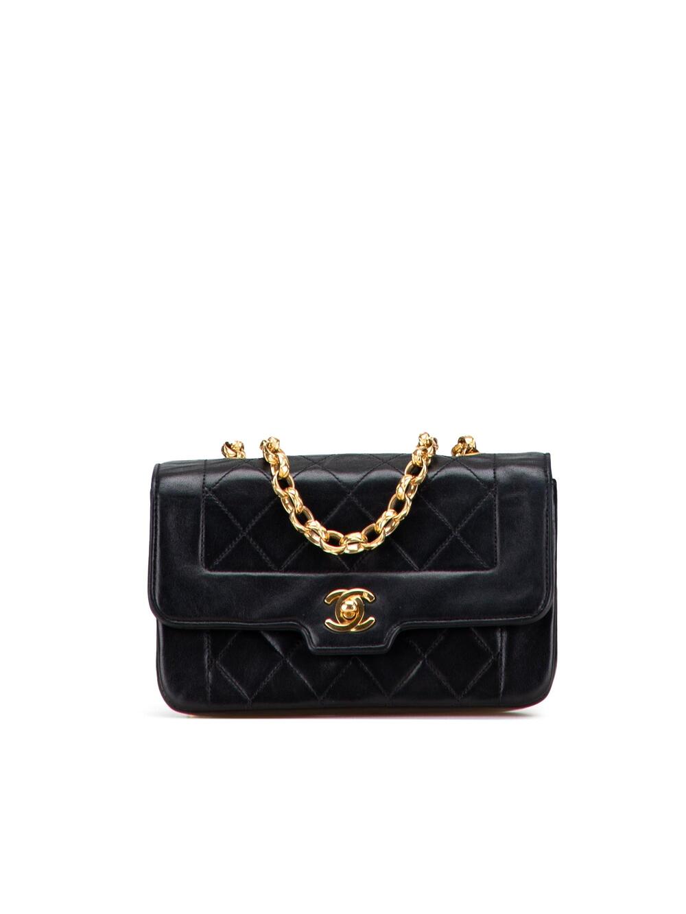 Chanel Vintage Cc Chain Flap Bag #319103C40B